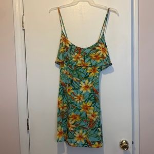 Forever 21 tropical print dress. Size 2X NWT.